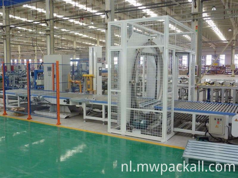 Volledig automatisch 2021 Nieuw type horizontale stretch wrap machine met de beste prijs